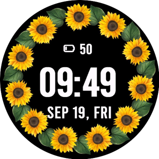 Sunflower Wreath