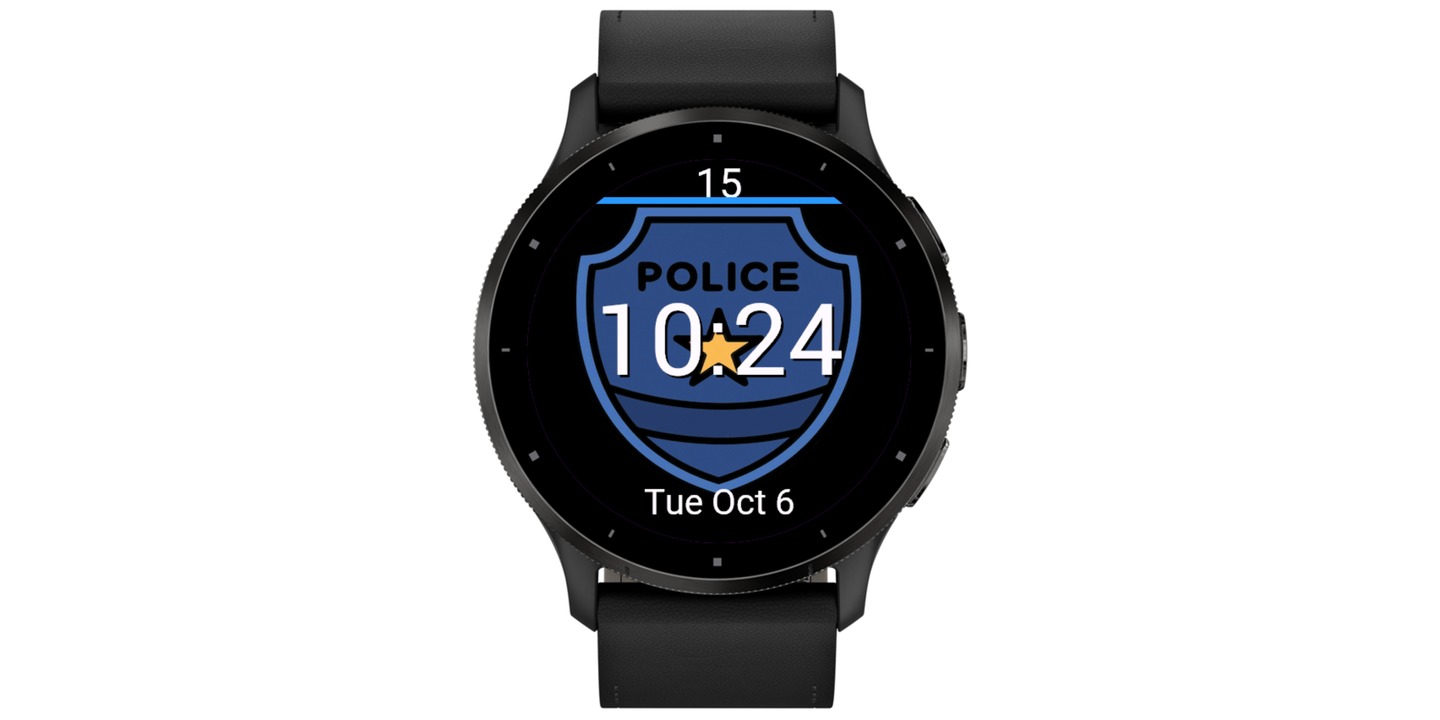 Police Watch Face
