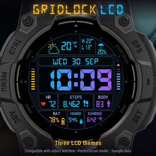 Gridlock LCD