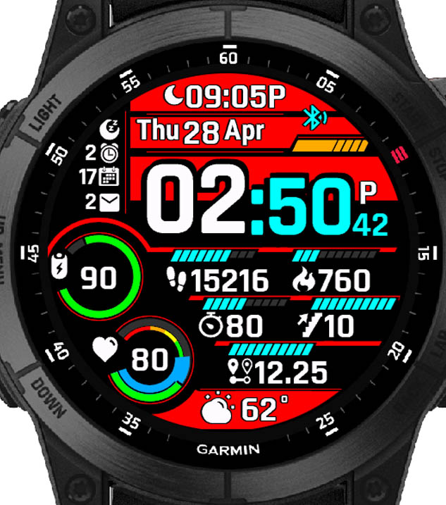 Garmin fenix 3 hr watch faces hot sale