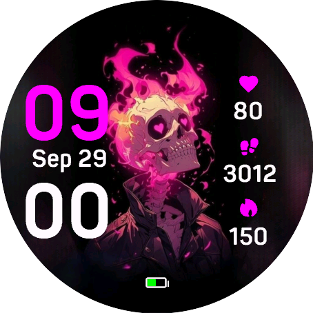 Heart-eyed Skeleton