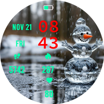 Snow-Christmas