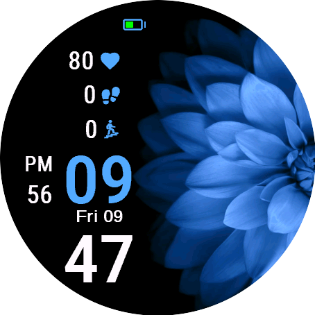 Blue Dahlia