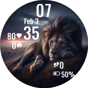 Savanna Lion