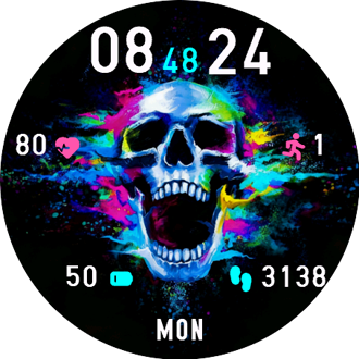Graffiti Skull