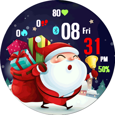 Excited Santa