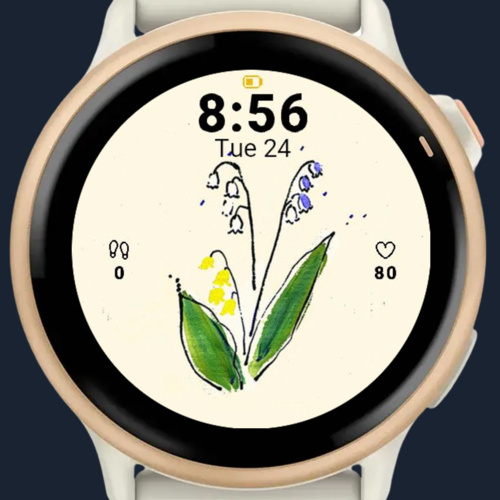 铃兰花表盘