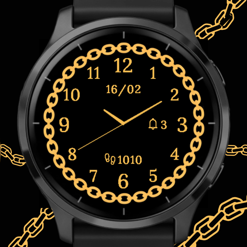 Luxury Time - Premium Analog Watch Face