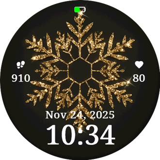 Golden Snowflake