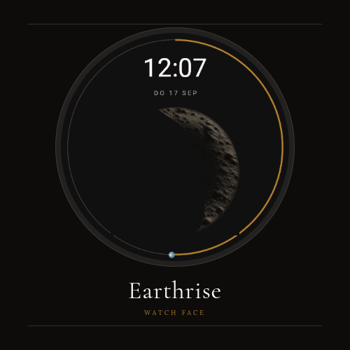 Earthrise — crescent or orbit