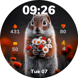 Squirrel Bouquet