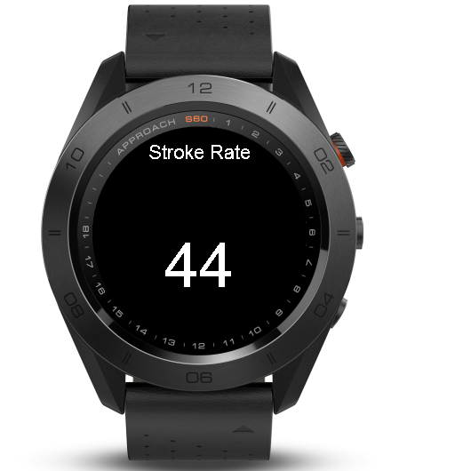 Garmin stroke rate hot sale