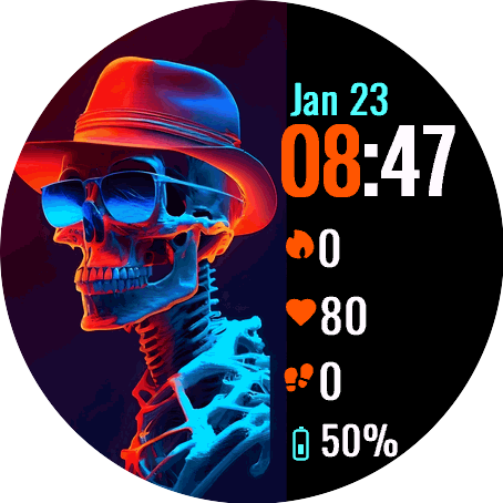 Hipster Skeleton