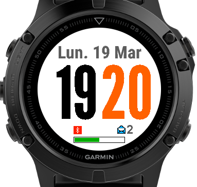 Digital watch with big numbers best sale