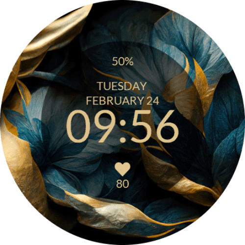 Luxurious Floral Elements