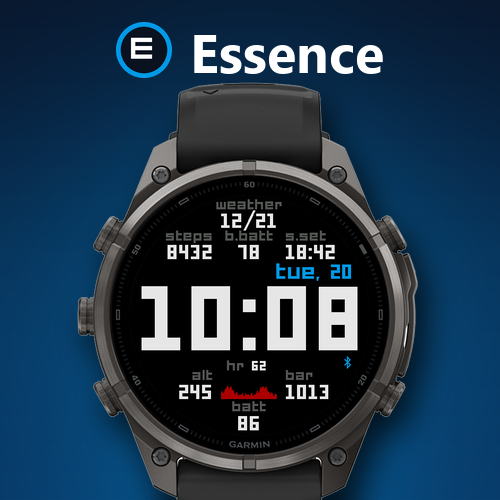 Essence - a clean digital watch