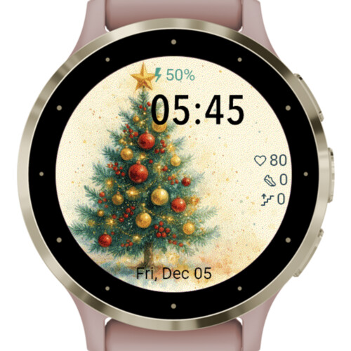 Golden Christmas Tree