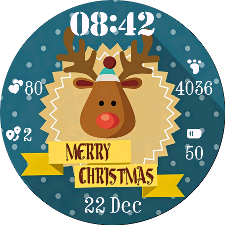 Polka Reindeer