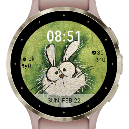Funny Bunny Watercolor