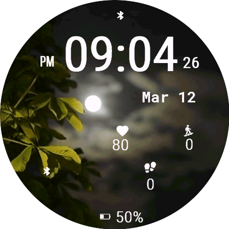 Leafy Moon