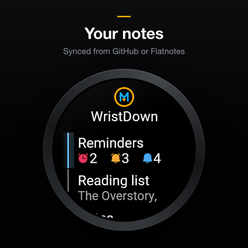 Markdown notes