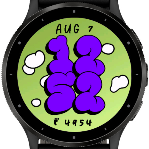 Graffiti Watch Face