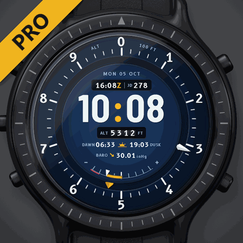 Astra Altimeter Pro – Animovaný: letectvo a Zulu
