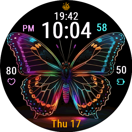 Vivid Lepidoptera