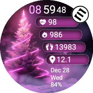 Pink Christmas