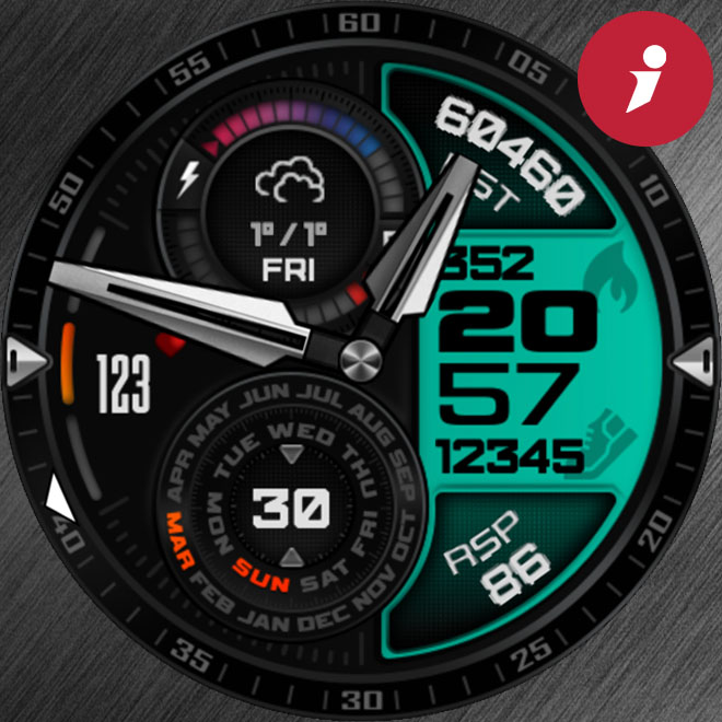 iFacer (B002) - CLARITY DIAL