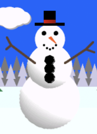 Snowman Watch Face
