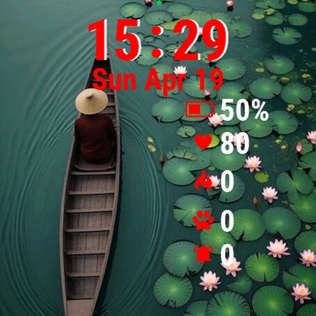 Boat Floating Lake