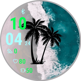 Wave Palms