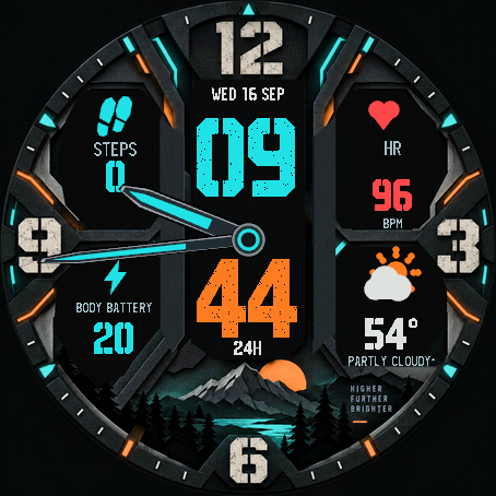 Summit Forge Hybrid - Analog Watch face