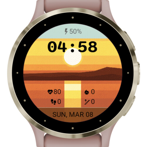 Desert Sunset Minimal