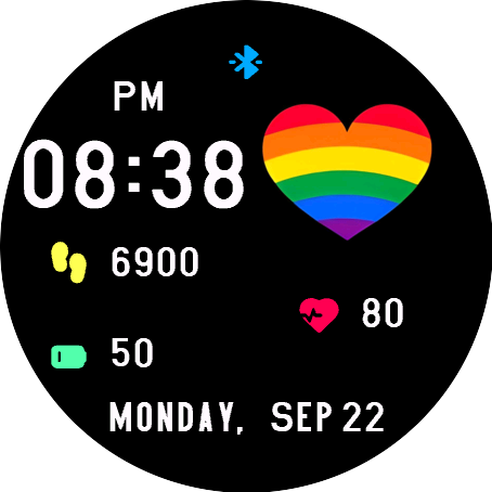 Rainbow Heart