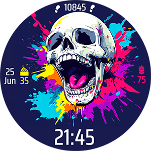 Laughing Skull | Connect IQ Store