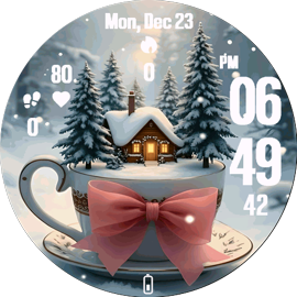Miniature Snowscene