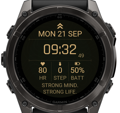 Tactical Field - Military Watch Face (Fenix 8/9)