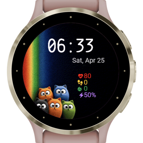 Rainbow Curious Cats - Trial