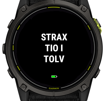 TextKlockan