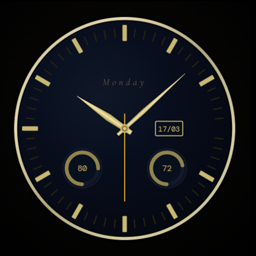 Soleil Dress Watch — Gold