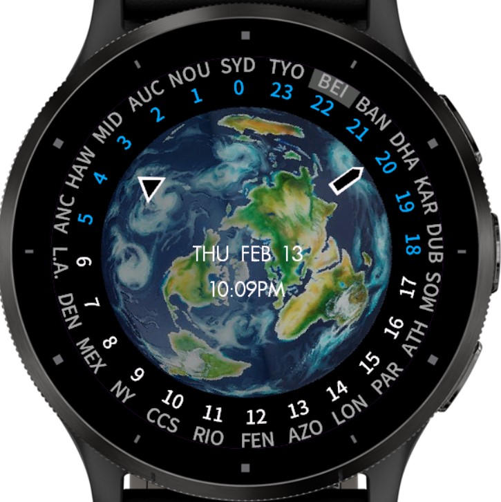 Blue Marble Worldtimer