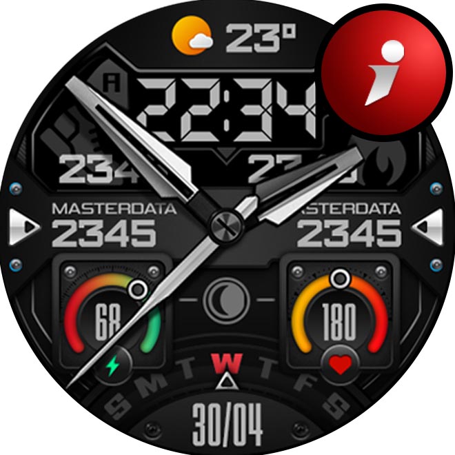 iFacer – H003 - MECHANICA DIAL