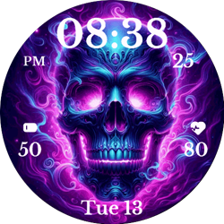 Violet Skull