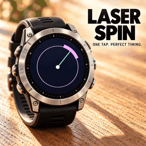 Laser Spin Game