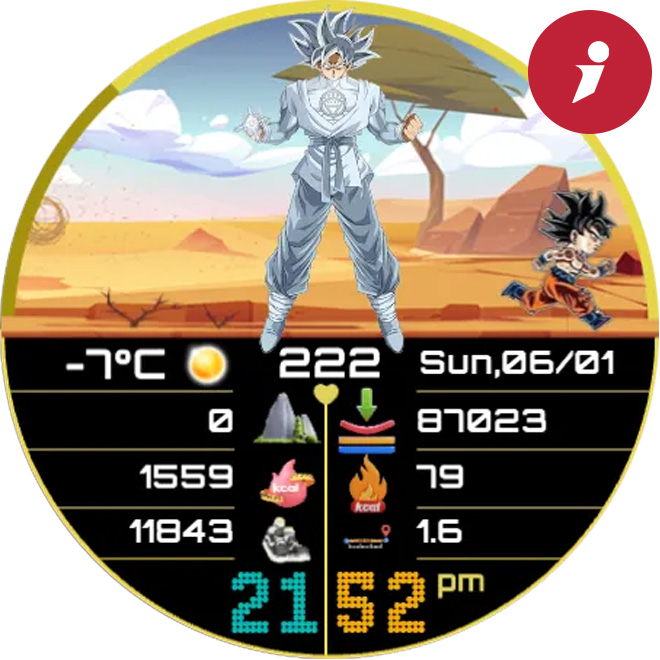 iFacer – Son Goku RUN