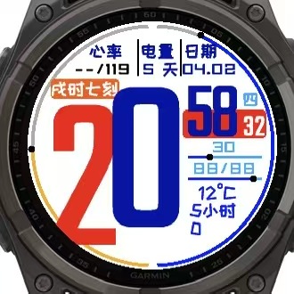 红蓝大数字