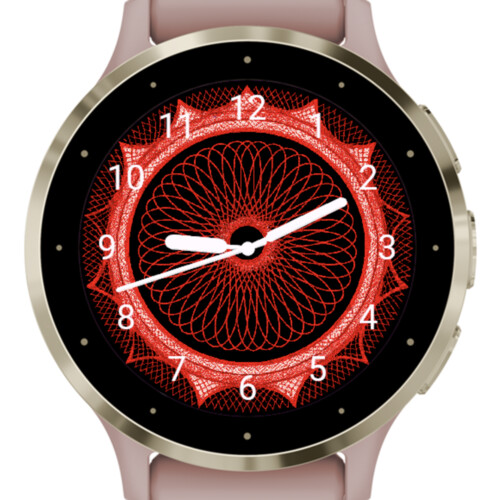 Red Mandala Analog