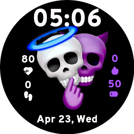 Haloed Skeletons